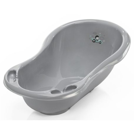 Zopa babakád leeresztő dugóval 84 cm - “Racer” szürke/menta