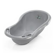   Zopa babakád leeresztő dugóval 84 cm - “Racer” szürke/menta
