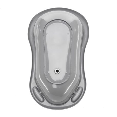 Zopa babakád leeresztő dugóval 84 cm - “Unikornis” szürke/rózsaszín