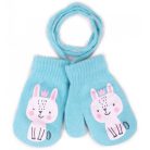 Yo! Bébi téli kesztyű 10 cm - Türkiz nyuszi 