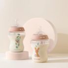 Tommee Tippee Natural Start 2*260ml cumisüveg 0+ - púder/nyuszi