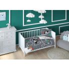 Pamut ágynemű huzat 90*120 cm - Police szürke 