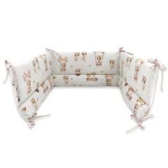 Baby Shop fejvédő kiságyba - zsiráf bézs