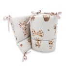 Baby Shop fejvédő kiságyba - zsiráf bézs