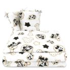 Baby Shop 3 részes ágynemű garnitúra - Mickey bézs 