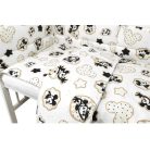 Baby Shop 3 részes ágynemű garnitúra - Mickey bézs 