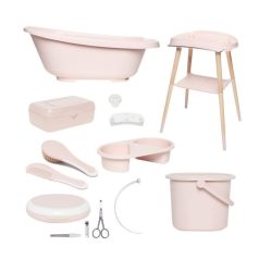   Digitális fürdető szett Bébé-jou Sense Plus 8 részes - Mellow rose