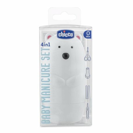 Chicco Manikűrkészlet 4in1 - Jegesmedve 0 hó+
