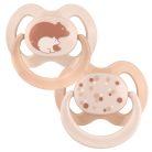 Baby-Nova szilikon fogszabályzós cumi 0-6 hó 2db/csom - maci