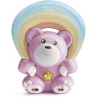 Chicco Rainbow Bear - Szivárvány maci zene-fény projektor 0h + rózsaszín