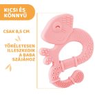 Chicco szuperpuha szilikon rágóka - Kaméleon rózsaszín 2hó+