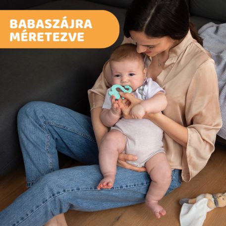 Chicco szuperpuha szilikon rágóka - Kaméleon 2hó+