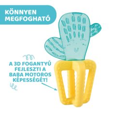 Chicco Frissítő hűsítő rágóka kaktusz 4hó+