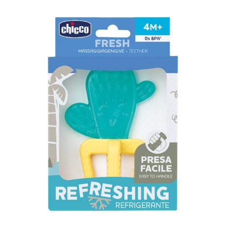 Chicco Frissítő hűsítő rágóka kaktusz 4hó+