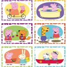 Clementoni Peppa Malac kockakirakó 6db-os szett 