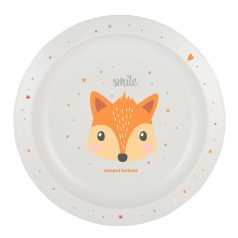 Canpol babies műanyag lapostányér - róka 