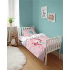 Pamut ágynemű huzat 100*135 cm - Sellő púderrózsaszín