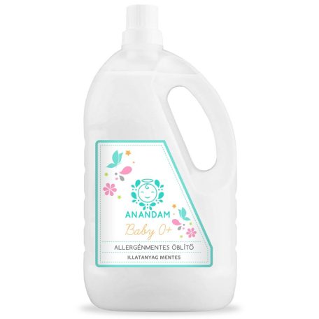 Anandam Baby allergénmentes öblítő – illatmentes 3 l