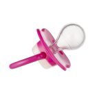 Canpol babies cseresznye alakú szilikon cumi 6-18m - pink