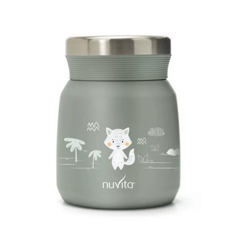Nuvita ételtároló termosz 300ml - green 4471