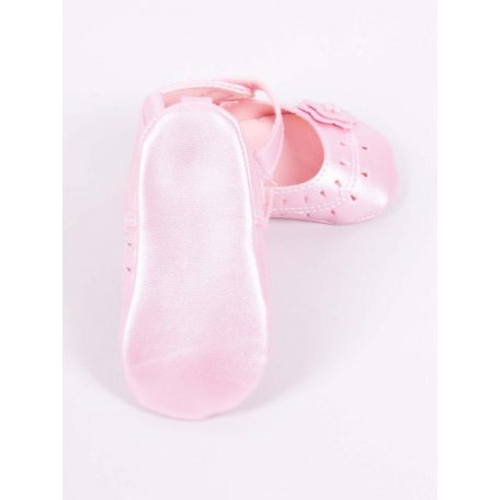 Yo! Bébi Kocsicipő 9-15 hó virágos rózsaszín