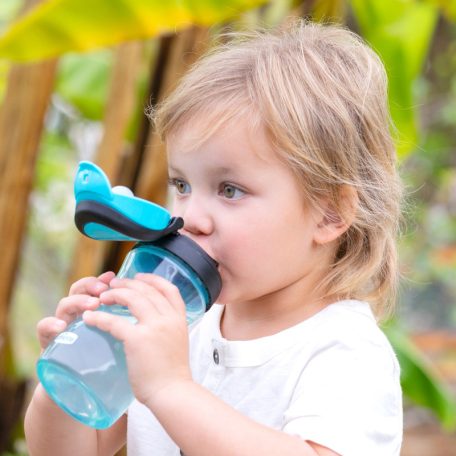 Chicco Kids Cup 350ml pohárperemű itató 2év+ Rózsaszín 