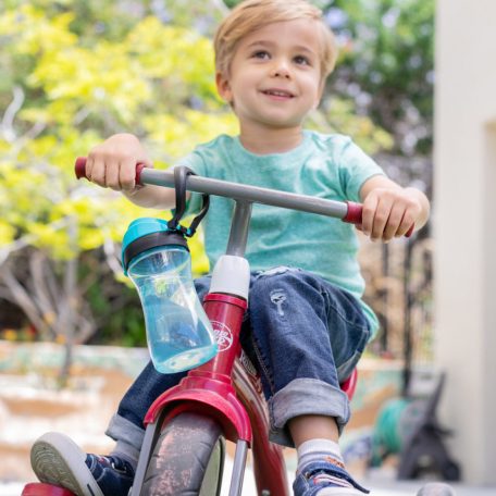Chicco Kids Cup 350ml pohárperemű itató 2év+ Kék