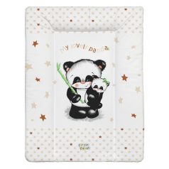 Babastar puha pelenkázó lap 50*70 cm - bézs panda