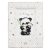 Babastar puha pelenkázó lap 50*70 cm - bézs panda és mamája