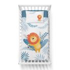 Pamut ágynemű huzat 90*120 cm - Oroszlán és zsiráf