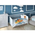 Pamut ágynemű huzat 90*120 cm - Oroszlán és zsiráf