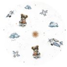 Baby Shop kókuszpólya 75x75cm - Kék maci 