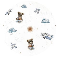 Baby Shop kókuszpólya 75x75cm - Kék maci 