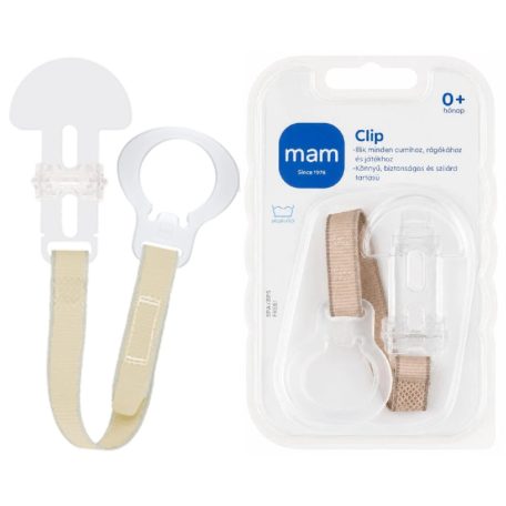 Mam Clip cumitartó csipesz - bézs