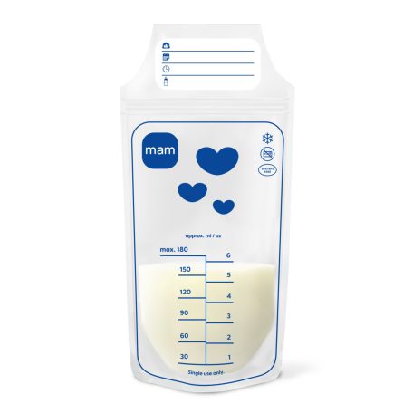 MAM Anyatejtároló zacskó 180 ml - 25 db