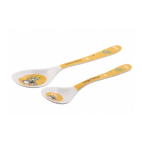 Canpol melamin kanál Exotic Animals 2 db 9hó+ sárga koala