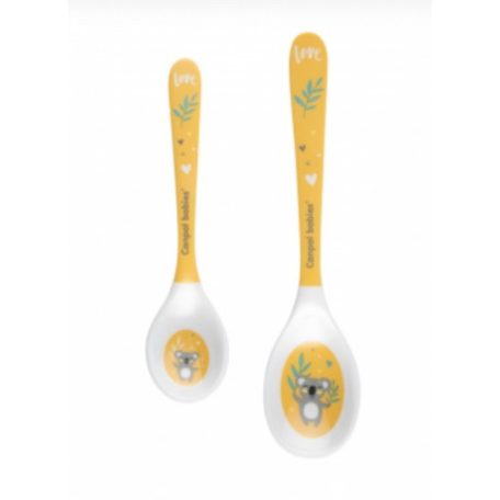 Canpol melamin kanál Exotic Animals 2 db 9hó+ sárga koala