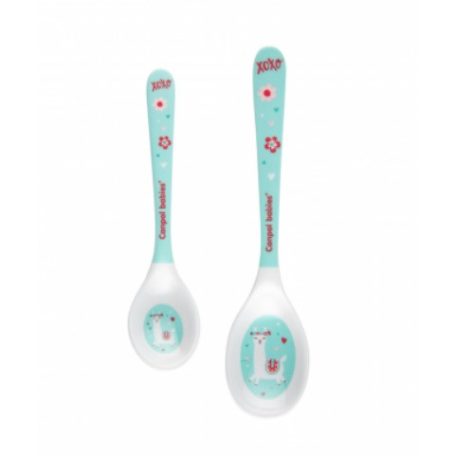 Canpol melamin kanál Exotic Animals 2 db 9hó+ türkiz láma 