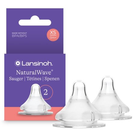 Lansinoh extra lassú folyású etetőcumi 2db