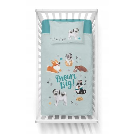 Pamut ágynemű huzat 90*120 cm - Dream Big!