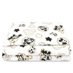 Baby Shop ágynemű huzat 100*135cm - Mickey bézs 