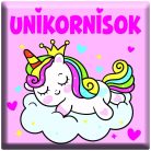 Unikornisok - fürdős könyv