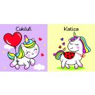 Unikornisok - fürdős könyv