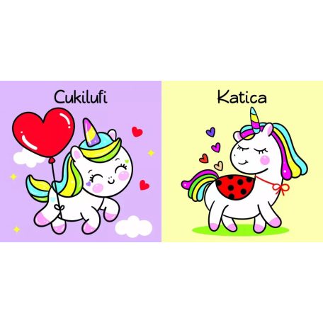 Unikornisok - fürdős könyv