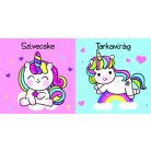 Unikornisok - fürdős könyv