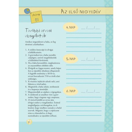 Napló a babám első évéről (fiús) 