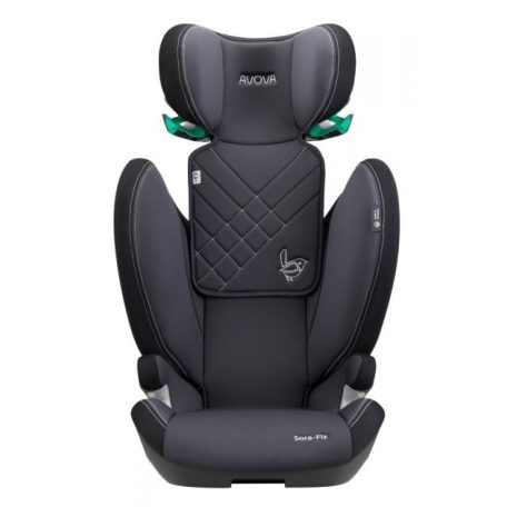 Avova SORA-FIX autóülés 100-150 cm - Grey Black