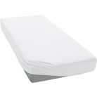 Baby Shop pamut,gumis lepedő 60*120 - 70*140 cm-es matracra használható - fehér