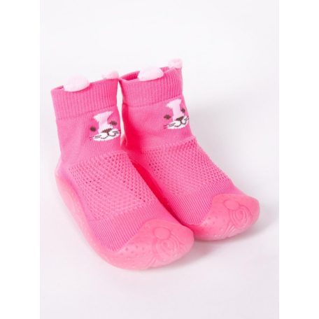YO! zoknicipő 24-es - pink cica