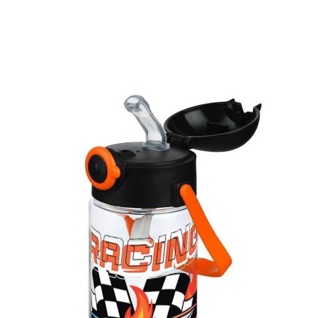 Titiz szívószálas kulacs 400ml - Rózsaszín